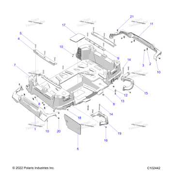 BODY, BOX, REAR