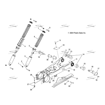 SWING ARM/SHOCK MOUNTING /FA