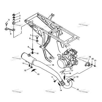 EXHAUST SYSTEM XPLORER 4X4