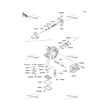 CARBURETOR PARTS (JH1100-A5)