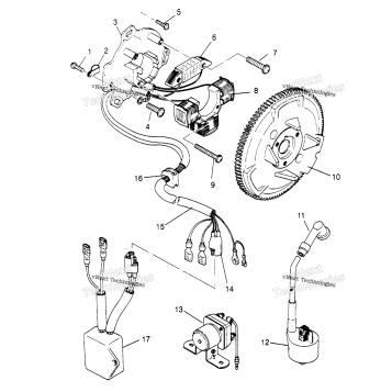 MAGNETO ASSEMBLY SPORT 400L