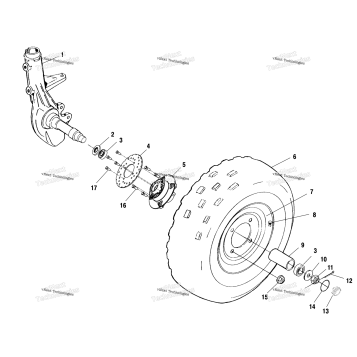 FRONT WHEEL A01CB32AA