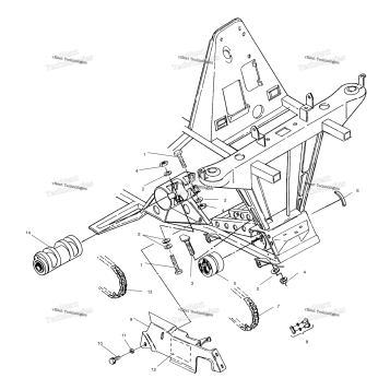 FRONT DRIVE ASSEMBLY W958144