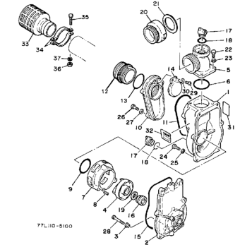 WATER PUMP (YP30G)