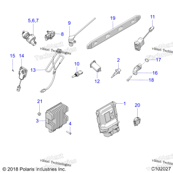ELECTRICAL, SWITCHES, SENSORS, ECU & CONTROL MODULES