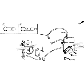 POINTS + IGNITION COIL