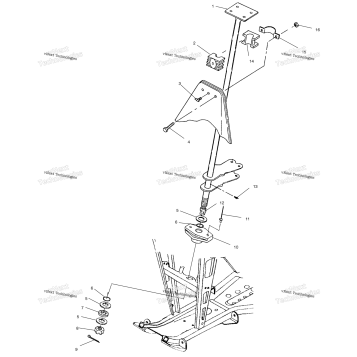 STEERING POST A00CB32AA
