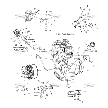 ENGINE MOUNTING /AB/AC/FA