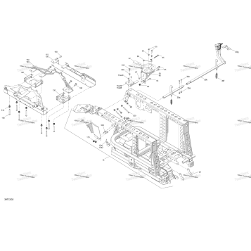 FRAME - REAR SECTION