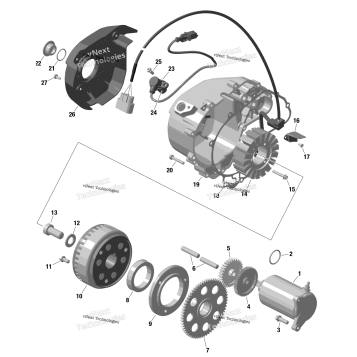 ROTAX - MAGNETO AND ELECTRIC STARTER