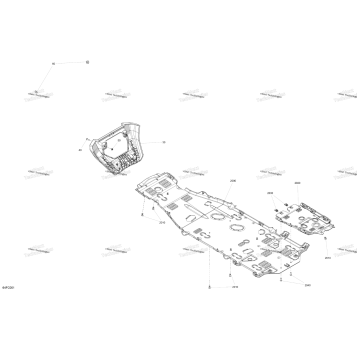 BODY - SKID PLATE AND BUMPER