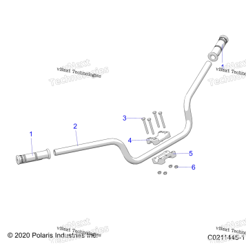 STEERING, HANDLEBAR