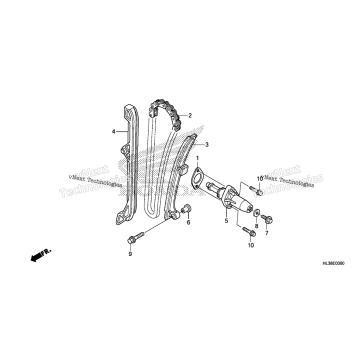 CAM CHAIN@TENSIONER