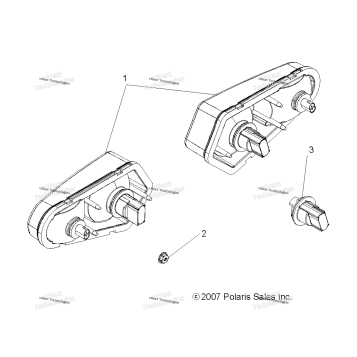 ELECTRICAL, TAILLAMPS A19SEA57B1/5/9/L2/L7/E57B1/5/9/F57B4/SEY57B5/SEZ57BZ