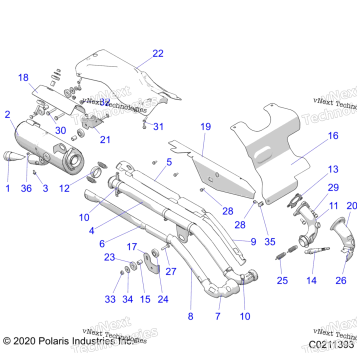 ENGINE, EXHAUST