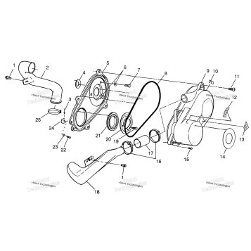 CLUTCH COVER MAGNUM 4X4 W97AC42A, SWEDISH MAGNUM 4X4 & NORWEGIAN