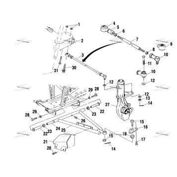 AARM/STRUT MOUNTING