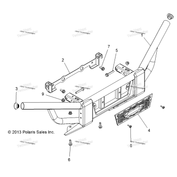 CHASSIS, BUMPER, FRONT