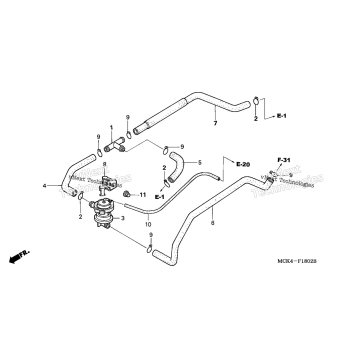 AIR INJECTION CONTROL + VALVE