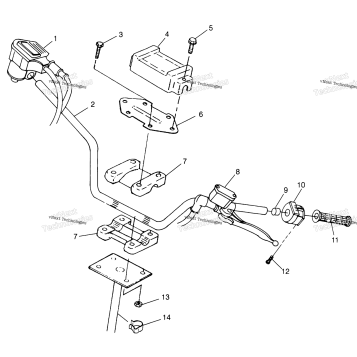 HANDLEBAR SPORT 400L