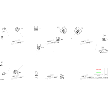ELECTRIC - STEERING WIRING HARNESS - 278004050