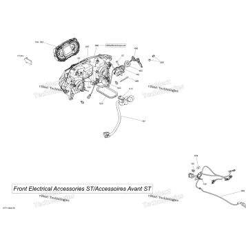 ELECTRICAL ACCESSORIES, FRONT HEADLIGHT