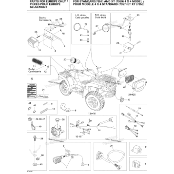 HOMOLOGATION KIT FOR EUROPE (7957, 7959)