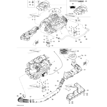 ENGINE AND AIR INTAKE SILENCER GENERAL