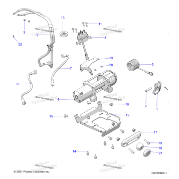 CHASSIS, WINCH