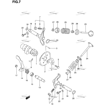 CAM SHAFT - VALVE