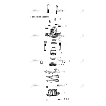 BRAKES, BRAKE CALIPER, REAR A19SDE57F1/SDA57F1