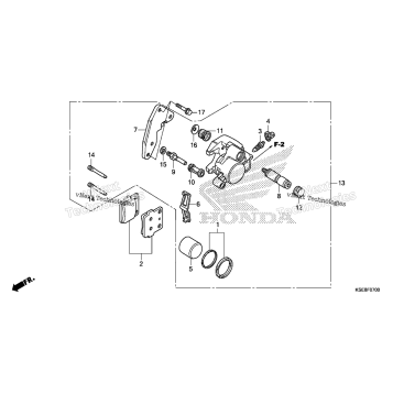 FRONT BRAKE CALIPER