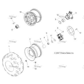 WHEELS, REAR