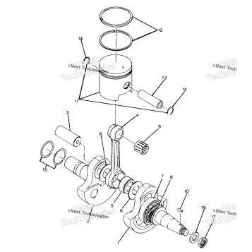 CRANKSHAFT & PISTON ASSEMBLY