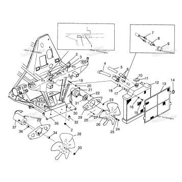 COOLING SYSTEM XPLORER 400L