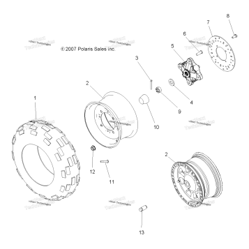WHEEL, FRONT
