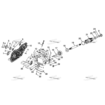 GEARCASE B (4945714571D003)