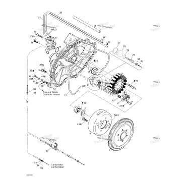 MAGNETO, OIL PUMP