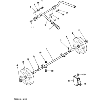 FRONT WHEEL EF5000EA