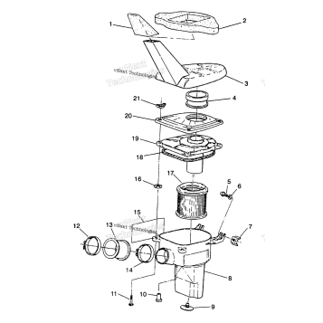 AIR BOX ASSEMBLY 6X6 250