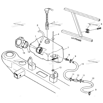 OIL TANK SCRAMBLER 400