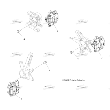 BRAKES, BRAKE CALIPER MOUNTING