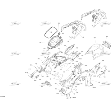 BODY - DRIVER SEAT / UPPER BODY MODULE