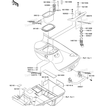 HULL REAR FITTINGS