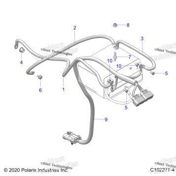 ELECTRICAL, BATTERY CABLES
