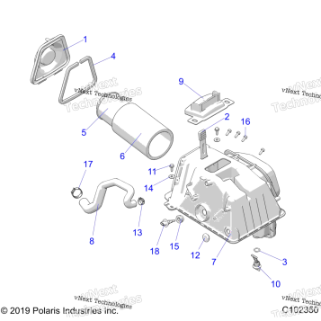 ENGINE, AIR INTAKE