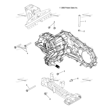TRANSMISSION MOUNTING /LD27FB