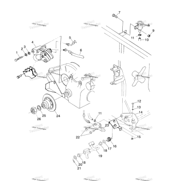 REAR BRAKE/FOOT PEDAL A99CH45IA