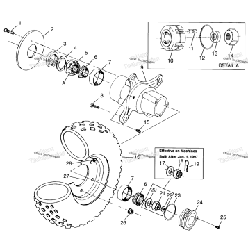 FRONT WHEEL SCRAMBLER 400L