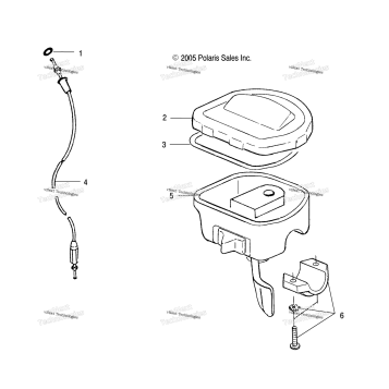 CONTROLSTHROTTLE ASM/CABLE /AB/AC